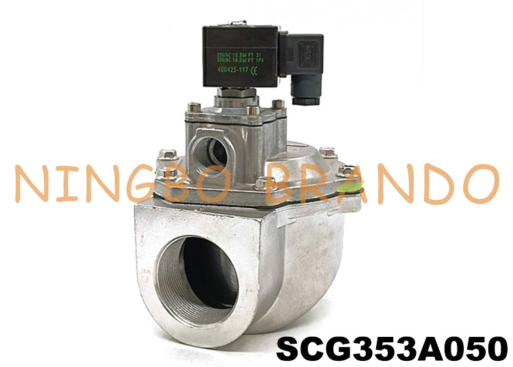SCG353A050 2&quot; type impulsion Jet Valve Threaded d'ASCO diaphragme de solénoïde de 353 séries