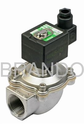 Aluminum SS30 3 / 4 Inch Port Pulse Jet Solenoid Valve Z Type SCG353A043