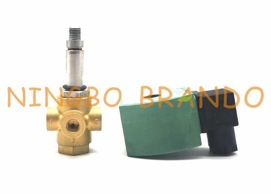 1/4'' 8320G176 3-Way Brass Normally Closed AC110V AC120V NT Series ASCO Type Solenoid Valve