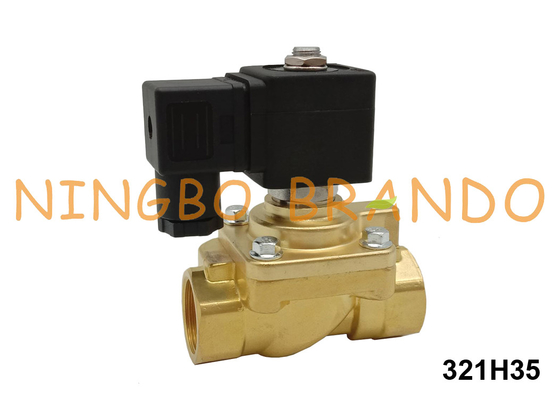 barre 24V 220V de la vanne électromagnétique de 321H35 Parker Type High Pressure Brass de 1/2 » 40