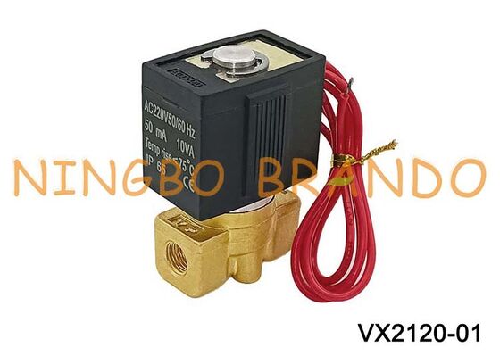 Électrovanne 2 voies à commande directe de Type VX2120-01 SMC 1/8 ''AC220V DC24V