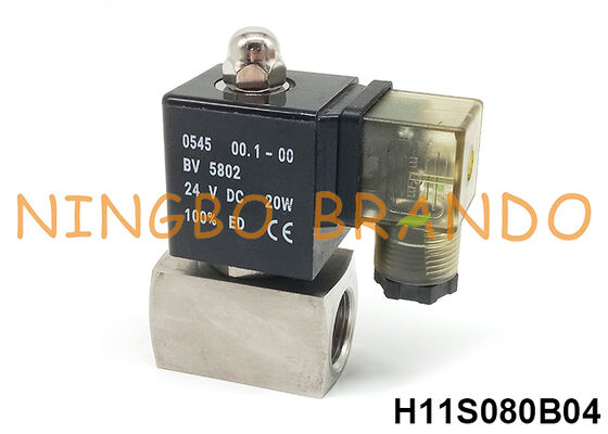 Électrovanne haute pression 160 bars 1/2'' 220V 110V 24V 12V 16 MPa