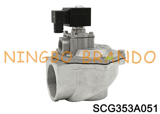 Électrovanne à diaphragme à Angle droit G2-1/2 ''SCG353A051, DC24V AC220V