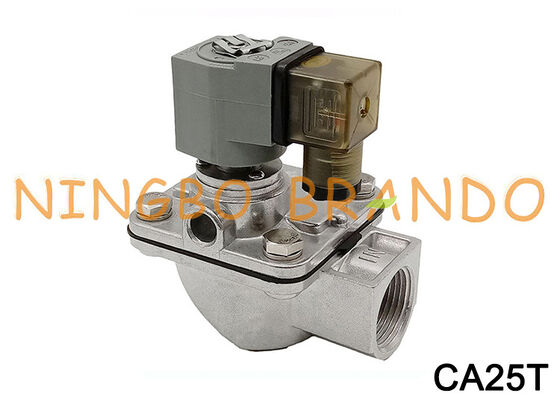 G1" CA25T vannes à membrane à jet d'impulsion à angle droit AC220V AC110V DC24V