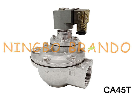 CA45T G1-1/2 ''vanne à membrane à impulsion pour collecteur de poussière 220V 110V 24V