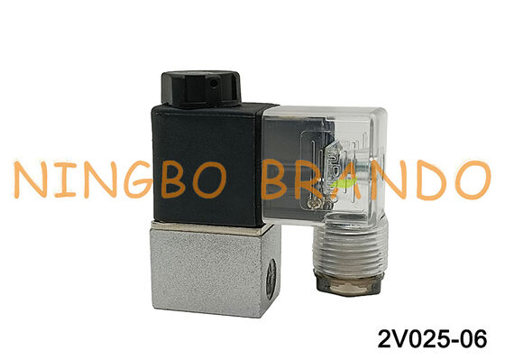 AirTAC Type 2V025-06 Électrovanne 2/2 voies à action directe 12 V/24 V/110 V/220 V