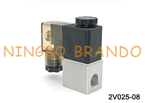 Électrovanne pneumatique 2V025-08 24V DC 2/2, 1/4 pouces