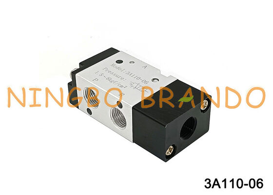 Vanne de commande pneumatique de type AIRTAC 3A110-06-NO/3A110-06NO