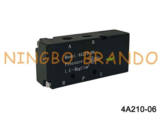 Vanne d'air pneumatique 4A210-06, vanne de commande directionnelle à 5/2 voies