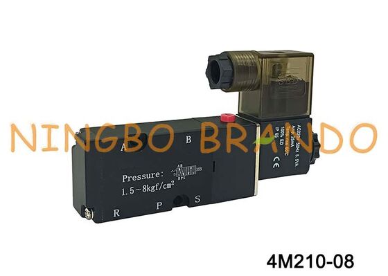 Électrovanne AirTAC Type 4M210-08, vanne directionnelle pneumatique à 5/2 voies