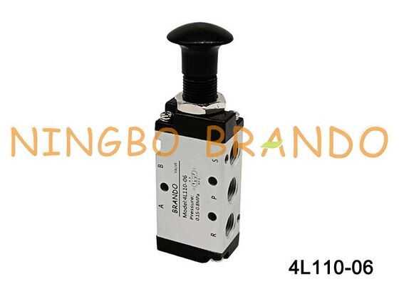 Airtac Type 4L110-06 4L vanne de commande d'air push-pull 5/2 voies