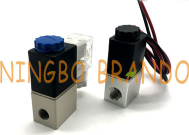 Série 2V025 - 08 normalement fermés à action directe pneumatiques en aluminium d'Airtac 2V025 de vanne électromagnétique avec la taille 1/4