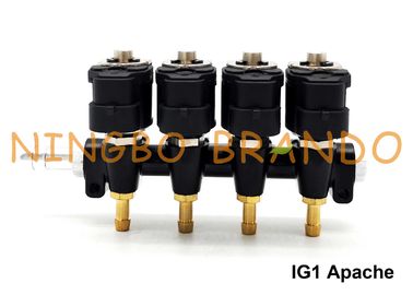 Type LPG d'IG1 Apache OMB/cylindres des injecteurs HD 4 rail de CNG 3 ohms de DC12V