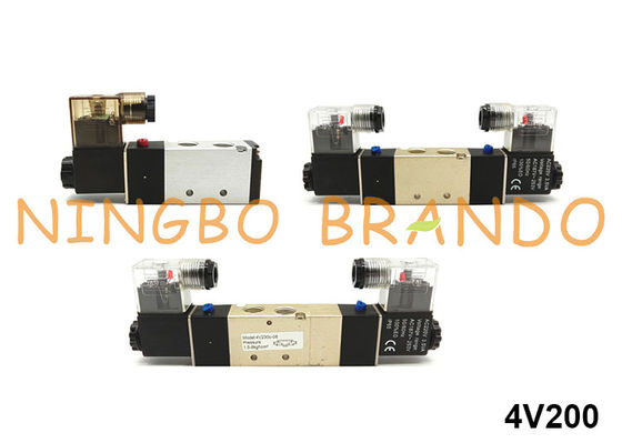 Type vanne électromagnétique 4V210-08 4V220-08 4V230C-08 24VDC 220VAC d'Airtac
