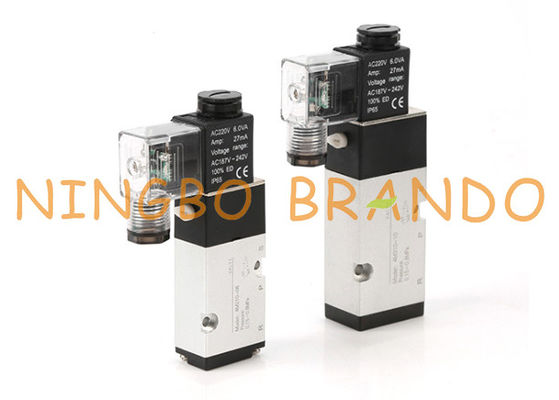 Type manière pneumatique 12V 24V 110V 220V d'Airtac de la vanne électromagnétique de Namur 5/2