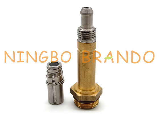 3/2 tige en laiton de vanne électromagnétique de distributeur de l'eau de la manière 10.0mm OD OR