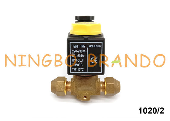 1020/2 Castel Type 1/4" vanne électromagnétique liquide pour la réfrigération 220V