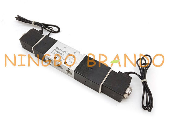 Type vanne électromagnétique d'AirTAC pneumatique de position de la manière 3 de 4V130C-06 5