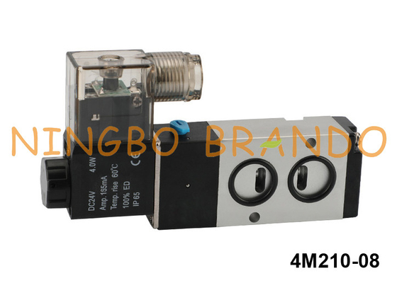 type manière pneumatique 24V 220V de 4M210-08 Airtac de vanne électromagnétique de Namur 5/2