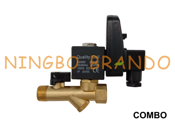 Type de Jorc soupape de vidange condensat automatique pour le compresseur d'air 220VAC