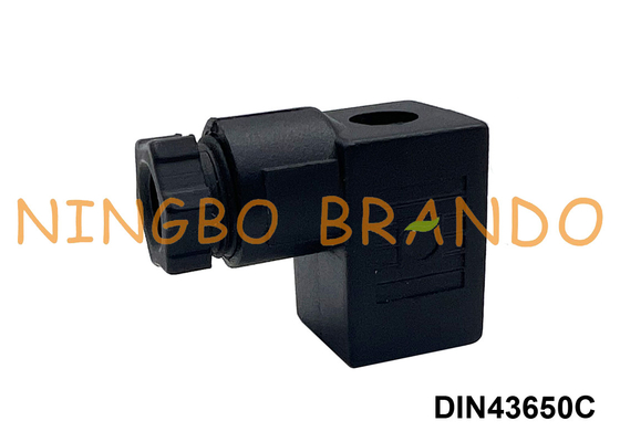 Type connecteur IP65 DIN43650C DIN 43650 de prise de bobine de vanne électromagnétique de C